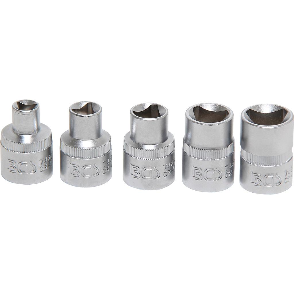 Dreikant-Einsatz-Satz | M5 - M12 (8 - 16,5 mm) | 5-tlg.