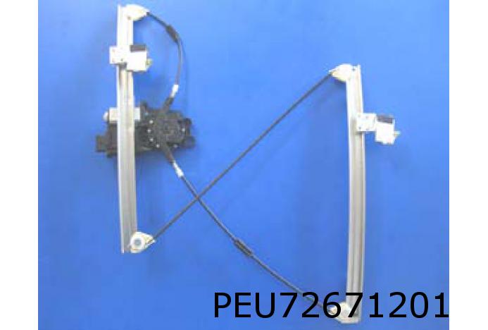 607 raammechaniek L voor (elb. inc. motor)(met comfortfunctie)