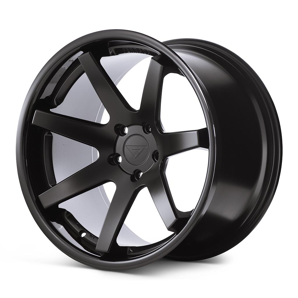 FERRADA FR1 Matte Black / Gloss Black Lip 11.5x20 66.6 60° Kegel